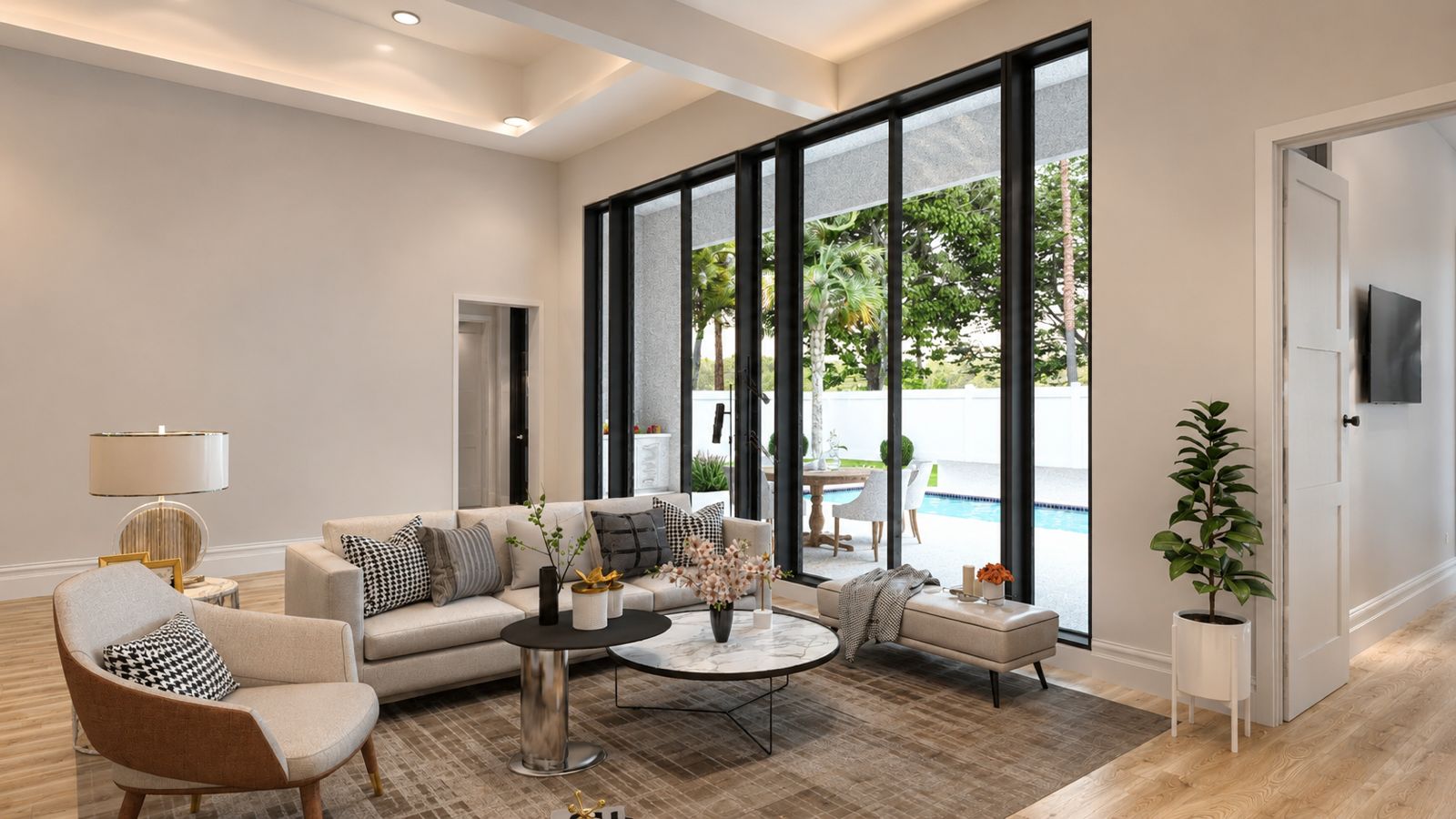 Living Area rendering