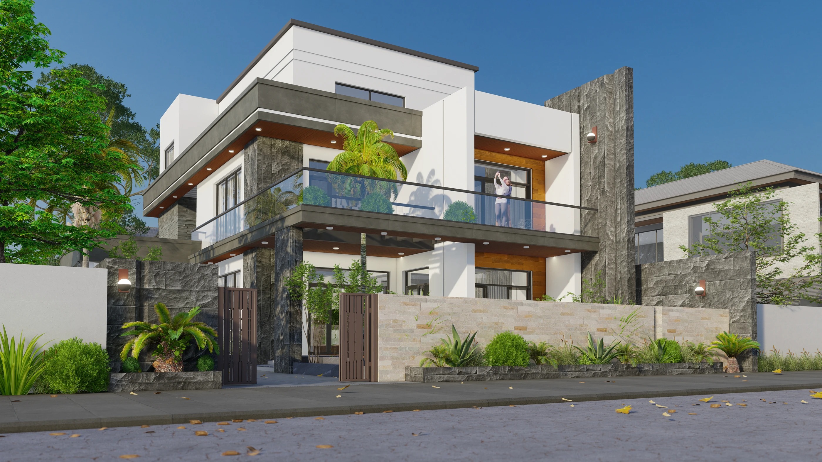 Modern House Design rendering
