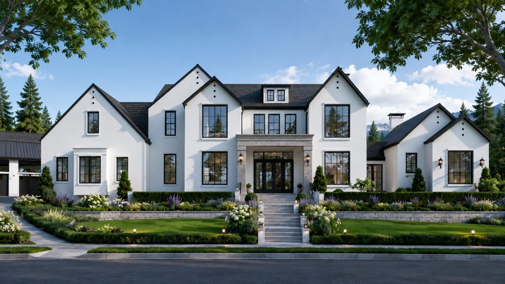 Villa Design exterior rendering